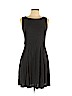Ann Taylor LOFT Gray Casual Dress Size 10 (petite) - photo 1