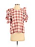 The Great. Pink Short Sleeve Blouse Size 0 (1) - photo 1