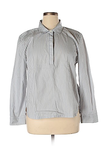 CALVIN KLEIN JEANS Long Sleeve Button-Down Shirt (view 1)