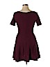 Divided by H&M Burgundy Casual Dress Size 14 - photo 2