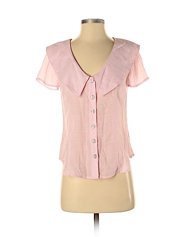 Maeve by Anthropologie Short Sleeve Button-Down Shirt (view 1)