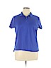 Lands' End 100% Cotton Blue Short Sleeve Polo Size XL - photo 1
