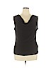 New Directions Black Sleeveless Top Size XL - photo 1