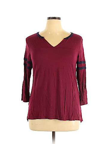 Maurices 3/4 Sleeve Top (view 1)