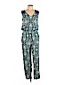 Ella Moss Blue Jumpsuit Size L - photo 1