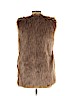 Wenxi Tan Faux Fur Vest Size XL - photo 2