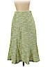 St. John 100% Cotton Green Casual Skirt Size 4 - photo 1