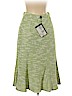 St. John 100% Cotton Green Casual Skirt Size 4 - photo 2