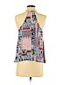 Elodie 100% Rayon Blue Sleeveless Blouse Size S - photo 2