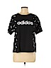 Adidas 100% Cotton Black Active T-Shirt Size M - photo 1
