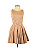 Double Zero Tan Cocktail Dress Size S - photo 1