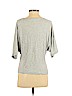 Vince. Gray 3/4 Sleeve Top Size S - photo 2