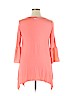 IMNYC Isaac Mizrahi Pink 3/4 Sleeve Top Size L - photo 2