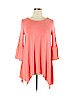 IMNYC Isaac Mizrahi Pink 3/4 Sleeve Top Size L - photo 1
