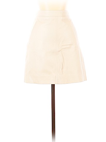 J. Crew Collection Leather Skirt (view 1)