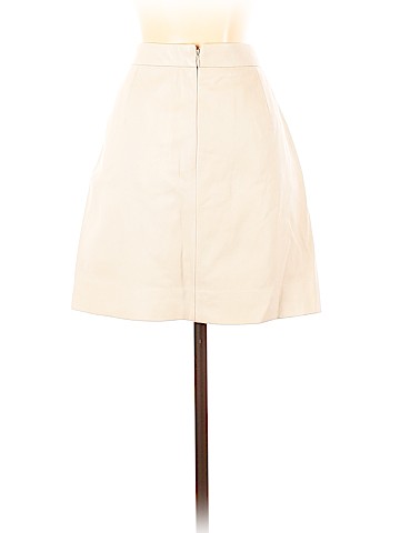 J. Crew Collection Leather Skirt (view 2)