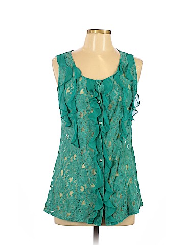 Spangle Sleeveless Top (view 1)