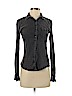 Joe's Jeans 100% Polyester Gray Long Sleeve Blouse Size XS - photo 1