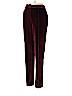 Missguided Burgundy Velour Pants Size 1 - photo 1