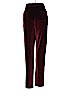 Missguided Burgundy Velour Pants Size 1 - photo 2