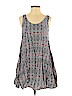 H&M 100% Viscose Blue Casual Dress Size 4 - photo 1
