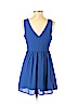 Forever 21 100% Polyester Blue Casual Dress Size S - photo 2