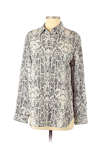 Equipment Long Sleeve Blouse (view 1)