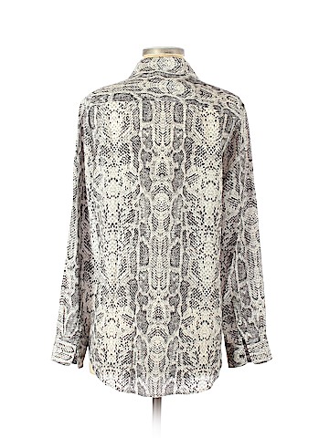 Equipment Long Sleeve Blouse (view 2)