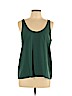 Frenchi Green Sleeveless Blouse Size L - photo 1