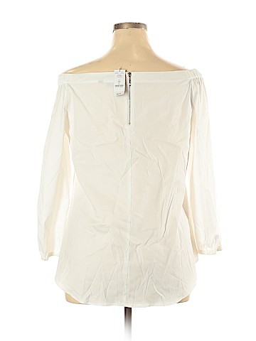 White House Black Market Long Sleeve Blouse (view 2)