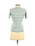 DKNY 100% Cotton Teal Short Sleeve Top Size M - photo 2