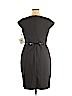 Calvin Klein 100% Polyester Gray Cocktail Dress Size 14 - photo 2