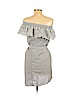 SO 100% Cotton Gray Casual Dress Size L - photo 2