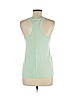 Madewell 100% Linen Green Sleeveless T-Shirt Size XS - photo 2