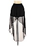 Forever 21 100% Polyester Black Casual Skirt Size L - photo 2
