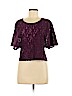 Victoria's Secret Purple Short Sleeve Blouse Size M - photo 1
