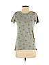 Zoe+Liv Gray Short Sleeve T-Shirt Size XS - photo 1
