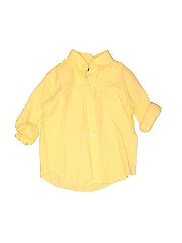 Janie and Jack Long Sleeve Button-Down Shirt (view 1)