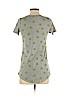 Zoe+Liv Gray Short Sleeve T-Shirt Size XS - photo 2