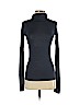 Theory 100% Modal Gray Long Sleeve Turtleneck Size P (petite) - photo 1