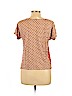 Lucky Brand Orange Short Sleeve Top Size L - photo 2