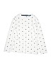 Old Navy 100% Cotton White Long Sleeve T-Shirt Size 14 - 16 - photo 1