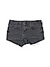 Topshop Gray Denim Shorts Size 4 - photo 1