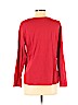Coldwater Creek 100% Supima Cotton Red Long Sleeve Top Size M (petite) - photo 2