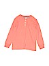 Wonder Nation 100% Cotton Pink Long Sleeve Henley Size 8 - photo 1