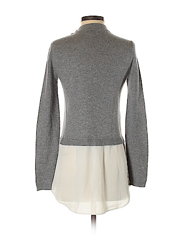 Aqua Cashmere Pullover Sweater (view 2)