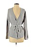 Lucky Brand Gray Cardigan Size S - photo 1