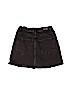 Zara Solid Black Denim Skirt Size 9 - photo 2