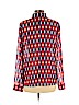 Laundry by Shelli Segal 100% Polyester Red Long Sleeve Blouse Size L - photo 2