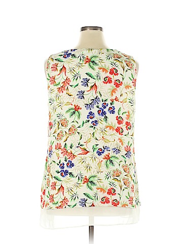Rose & Olive Sleeveless Blouse (view 2)